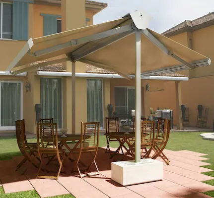 toldo articulado dúplex